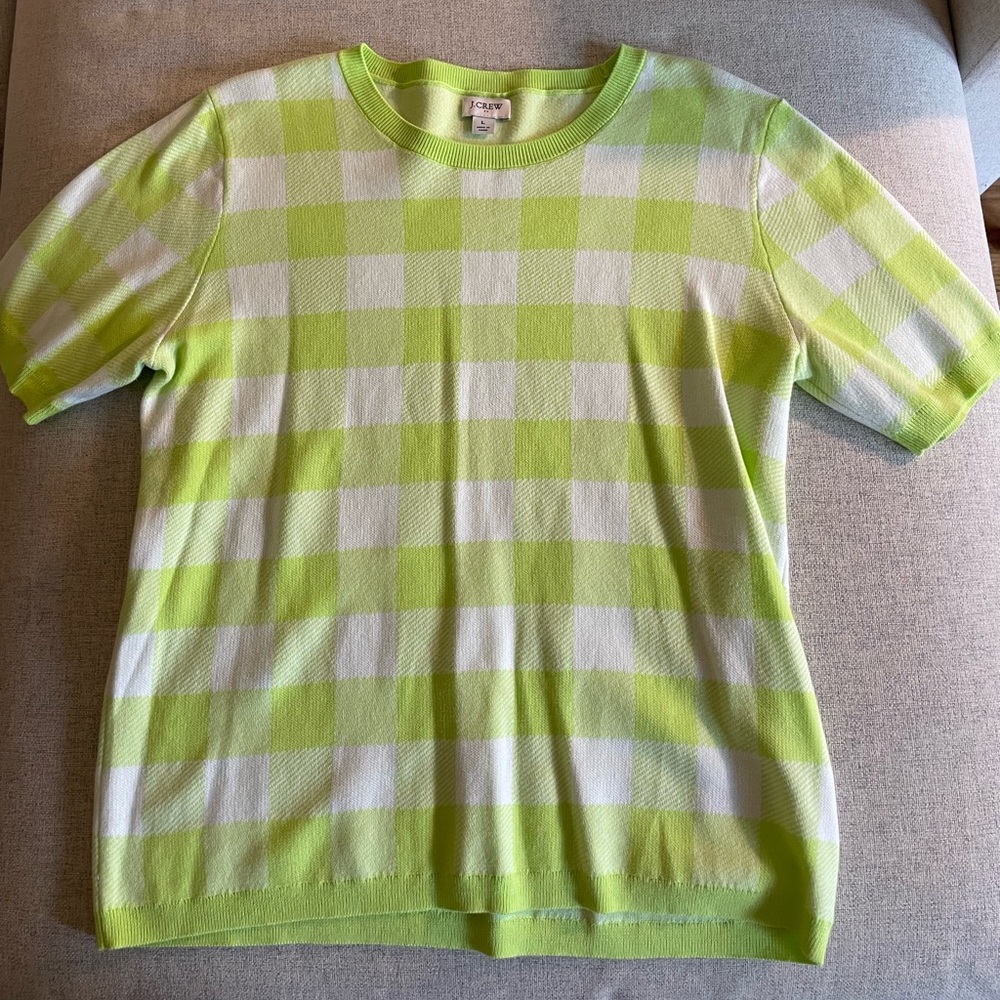 J crew sweater tee. Size large never worn perfect condition